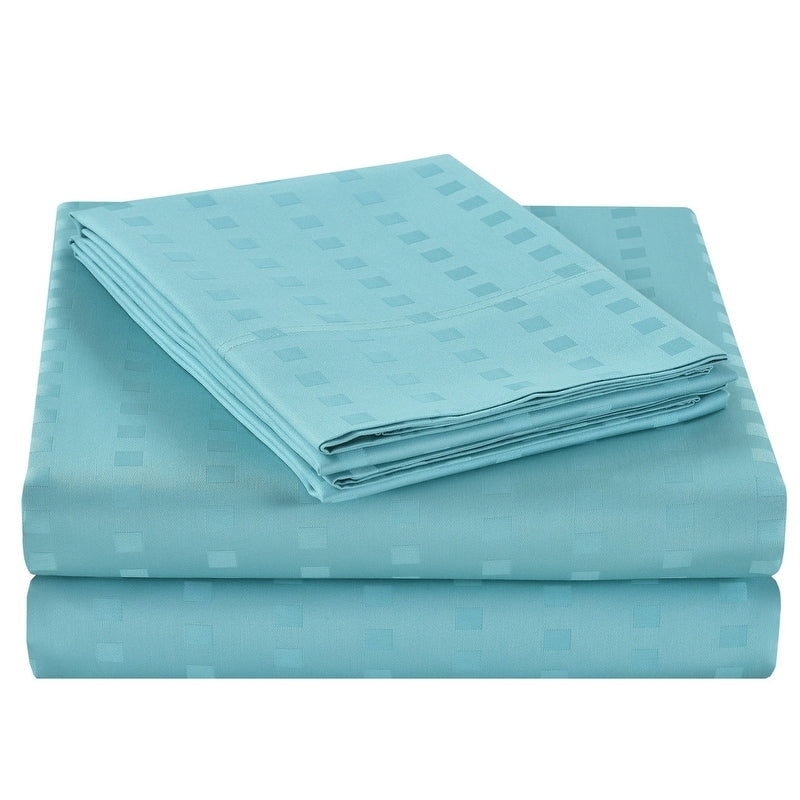 Home Sweet Home Dream Striped 1200 TC Egyptian Cotton Deep Pocket Bed Sheet Set