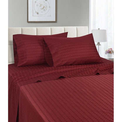 Home Sweet Home Dream Striped 1200 TC Egyptian Cotton Deep Pocket Bed Sheet Set