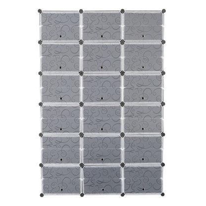 Portable Shoe Rack Organizer 66-72 Pair Tower Shelf Storage Cabinet