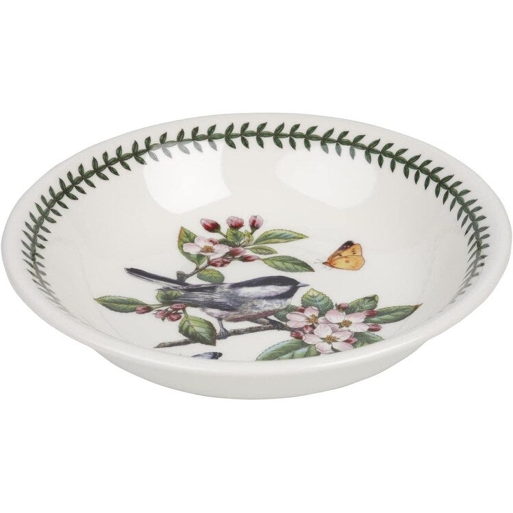 Portmeirion Botanic Garden Birds Collection Pasta Bowl Set of 6 - 8.5 inch