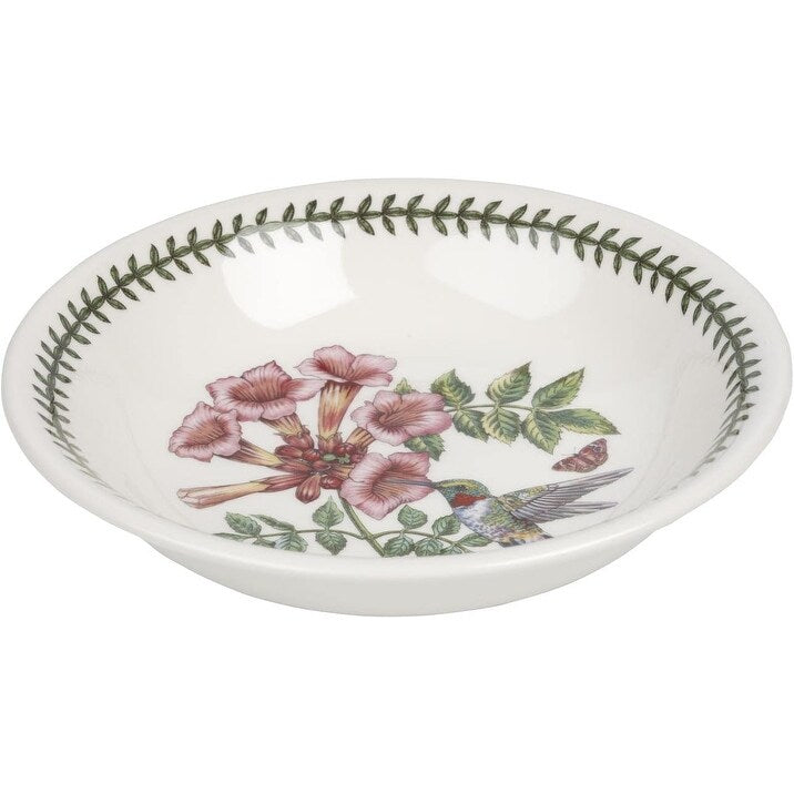 Portmeirion Botanic Garden Birds Collection Pasta Bowl Set of 6 - 8.5 inch