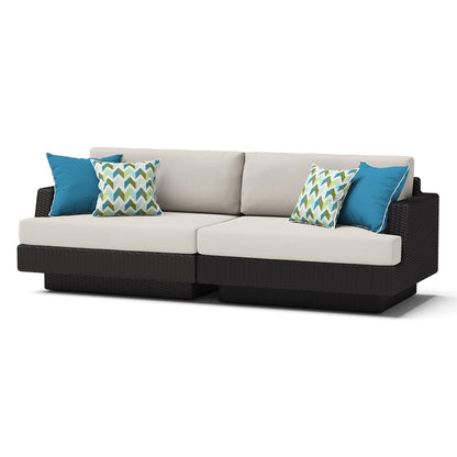 Portofino Comfort 7 Piece Sunbrella Outdoor Patio Motion Seating Set