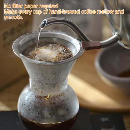 Pour Over Coffee Dripper Filter Maker with Bracket