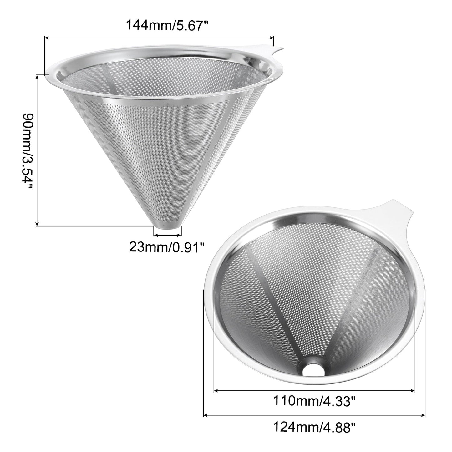 Pour Over Coffee Dripper Filter Maker
