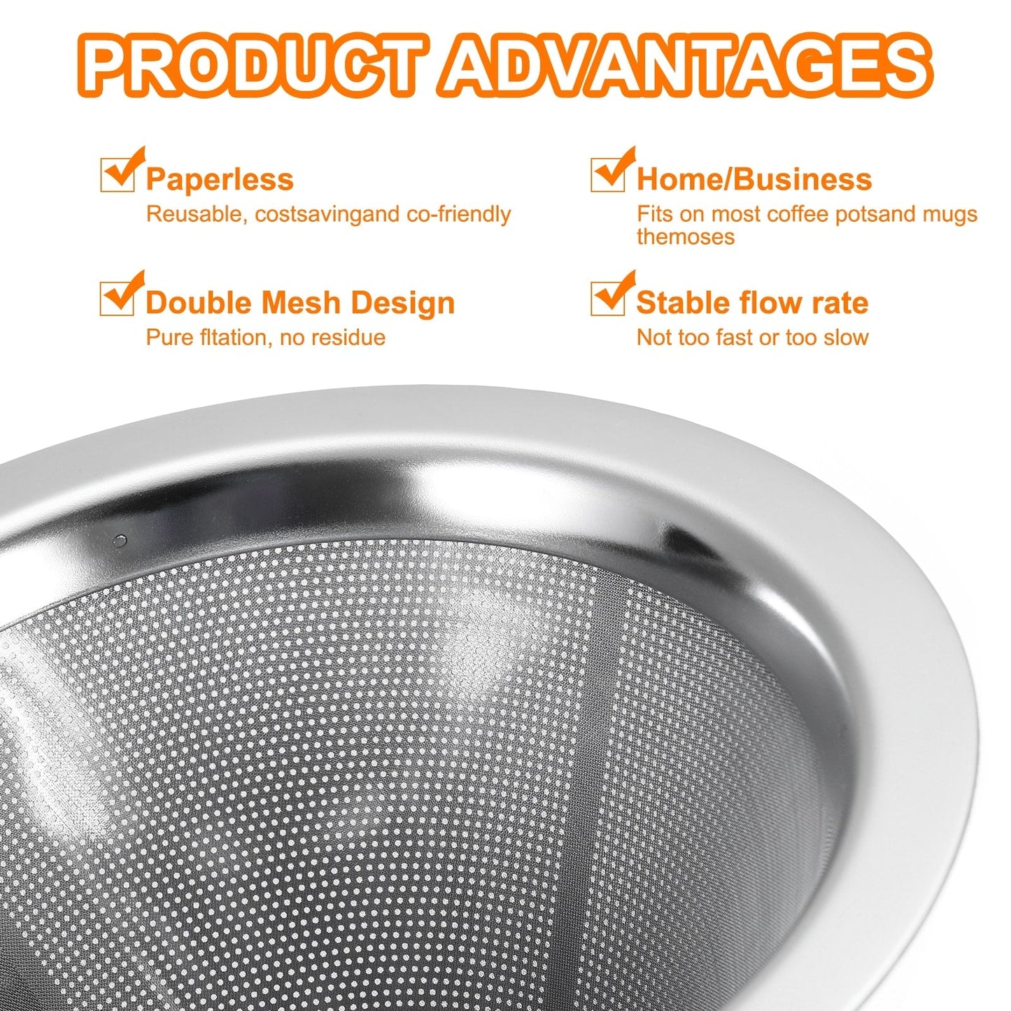 Pour Over Coffee Dripper Filter Maker