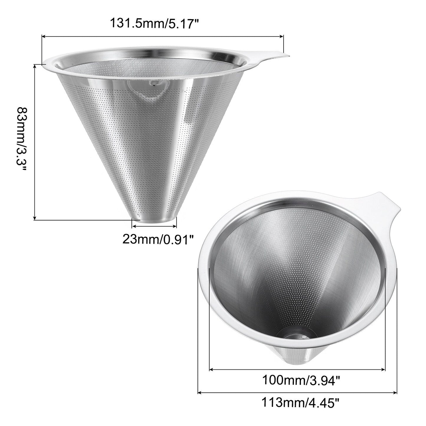 Pour Over Coffee Dripper Filter Maker