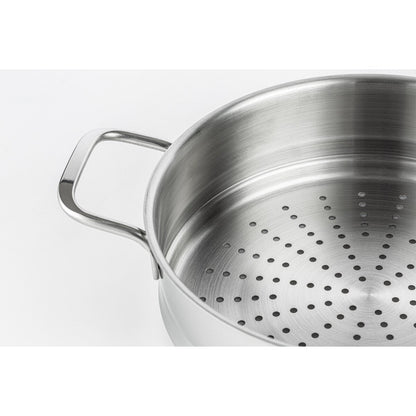 Prime Cook 9.0 QT(28CM) Stainless Steel Steamer Pot with Lid