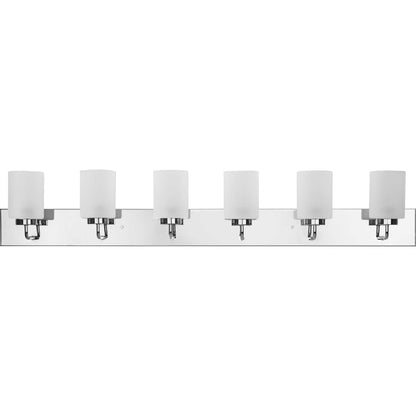Progress Lighting P300421 Merry 6 Light 6 Wide Vanity Light