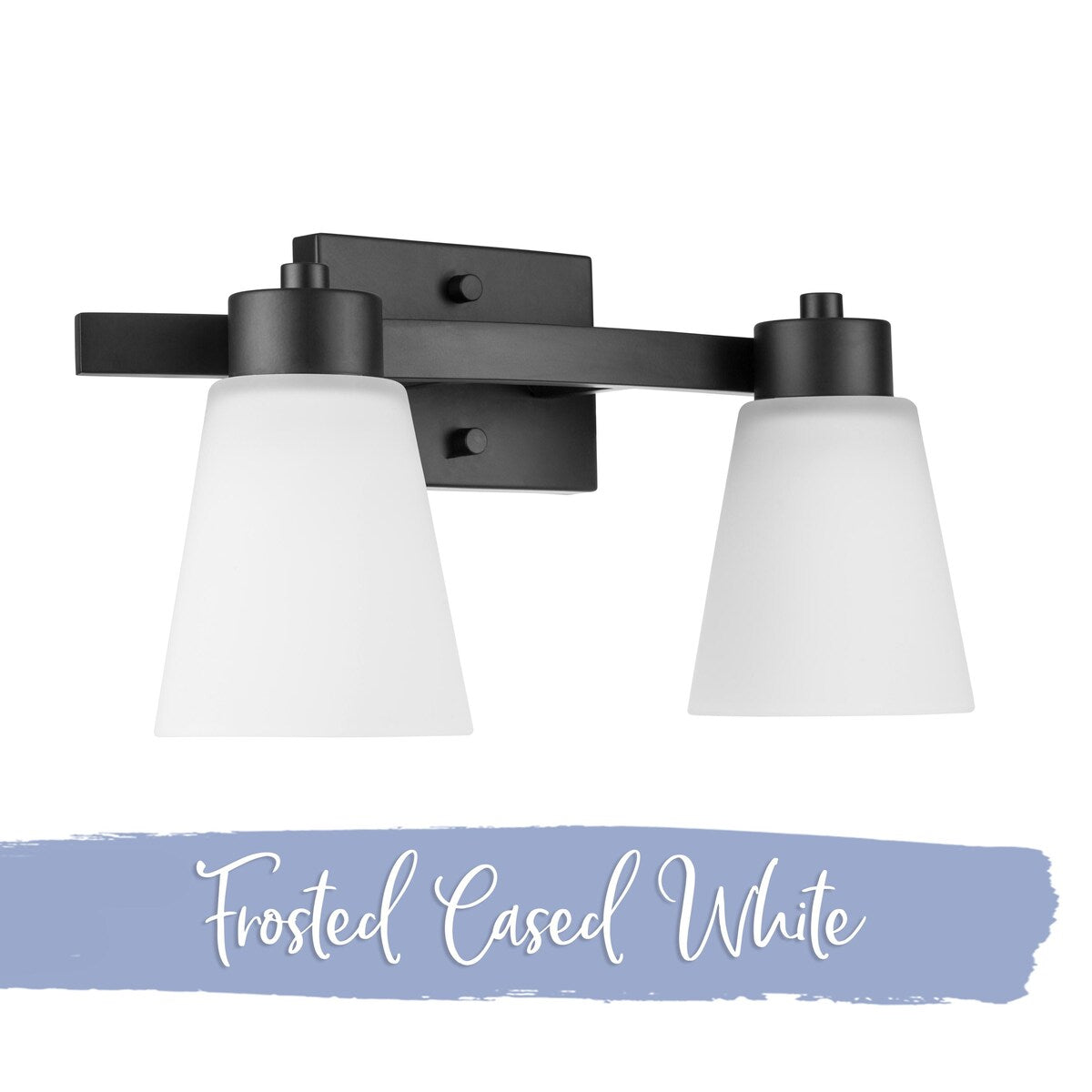 Prominence Home Fairendale, Vanity Light, Matte Black - Matte Black