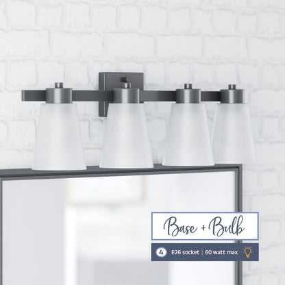 Prominence Home Fairendale, Vanity Light, Matte Black - Matte Black