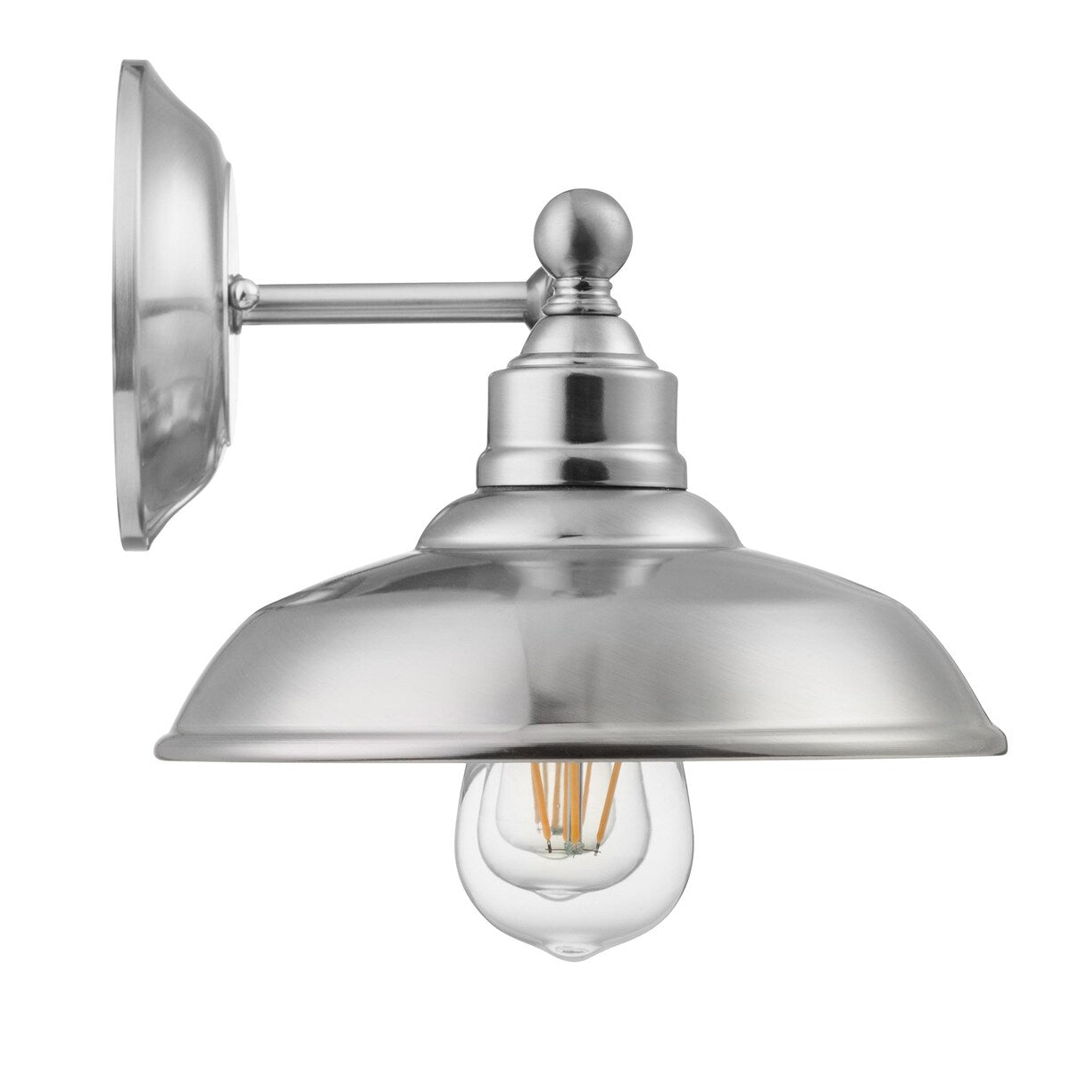 Prominence Home Lyndan, Indoor Vanity & Bathroom Light, Matte Black & Brushed Nickel Finishes - 3-Light