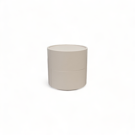 Table de chevet Duke gris-beige