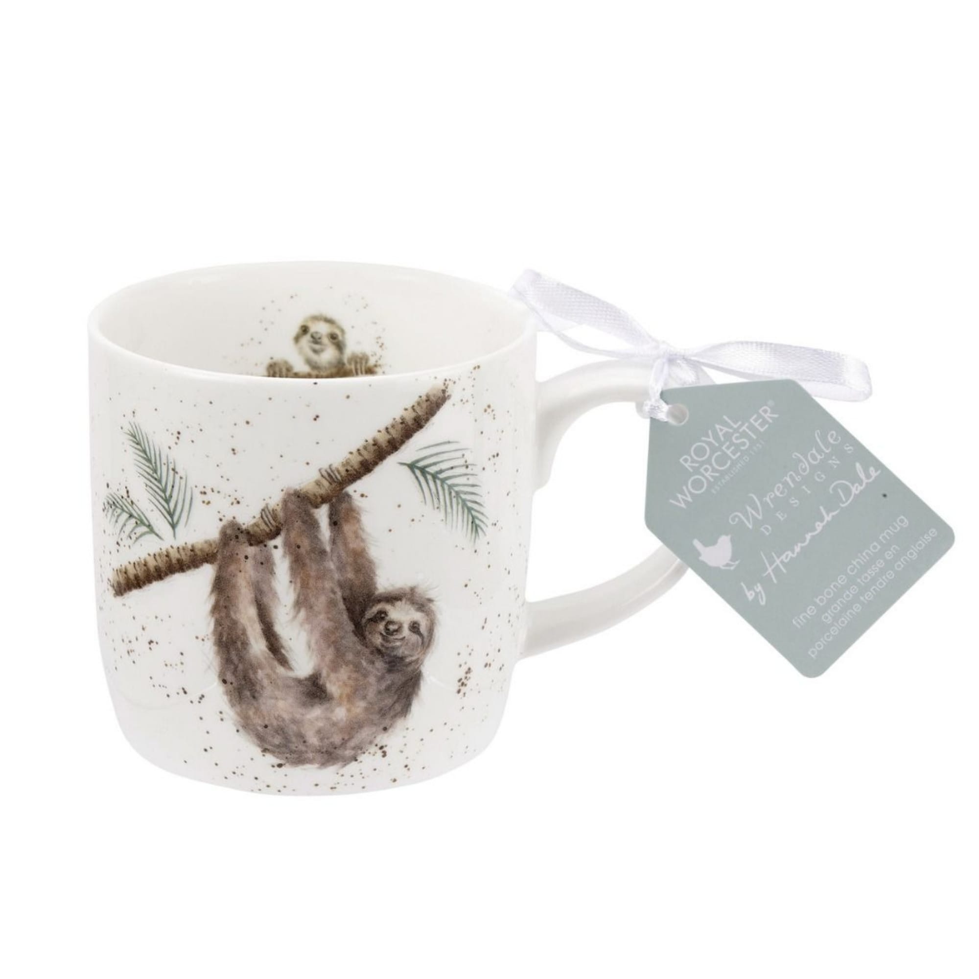 Royal Worcester Wrendale Designs Mug Wildlife Animals