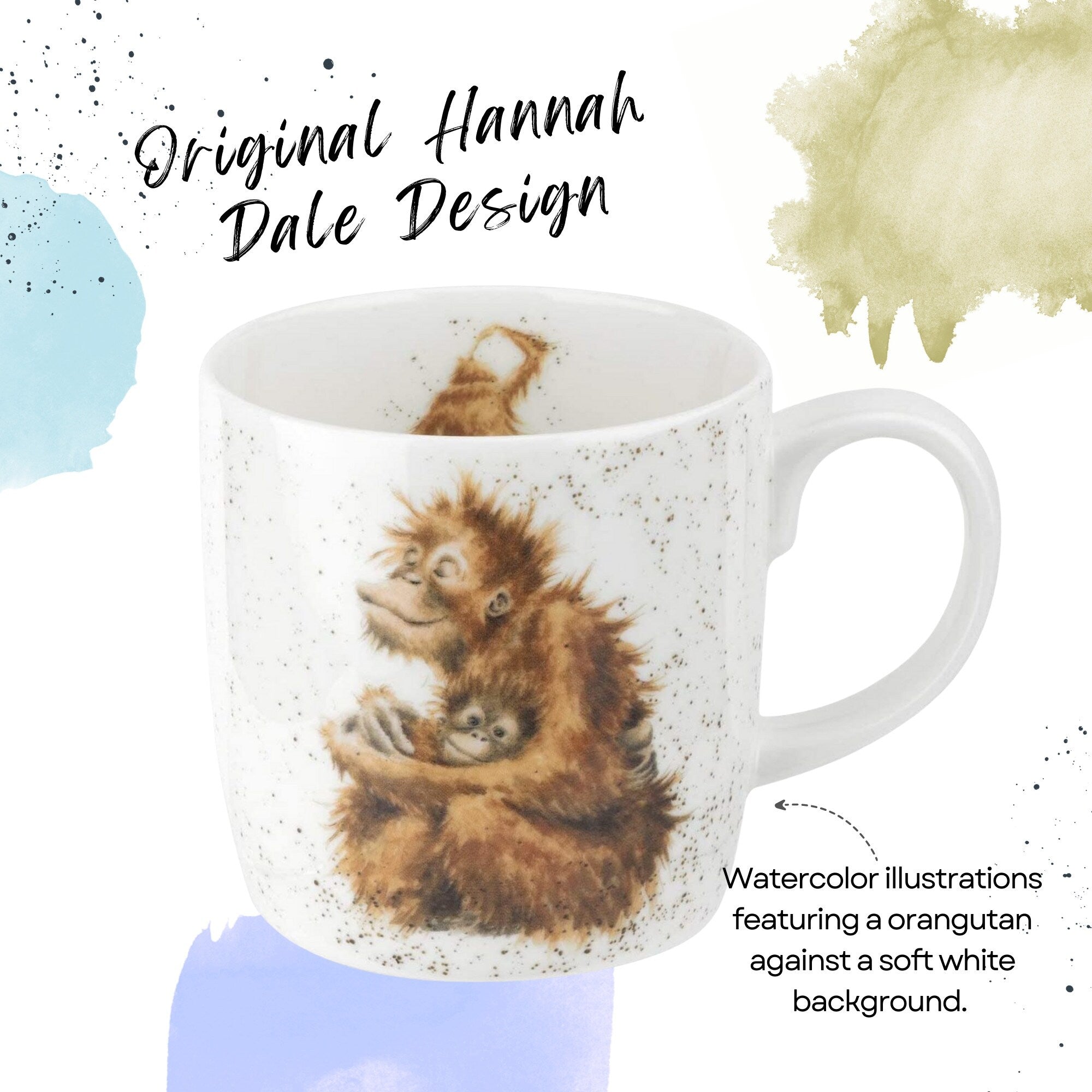 Royal Worcester Wrendale Designs Mug Wildlife Animals