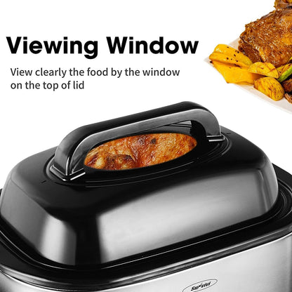 Royalcraft Roaster Oven with Removable Pan