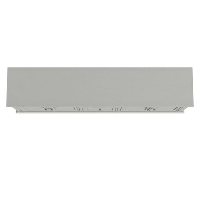 Rustic 72-Inch TV Stand with Adjustable Shelves, Hidden Storage - 72 in Width