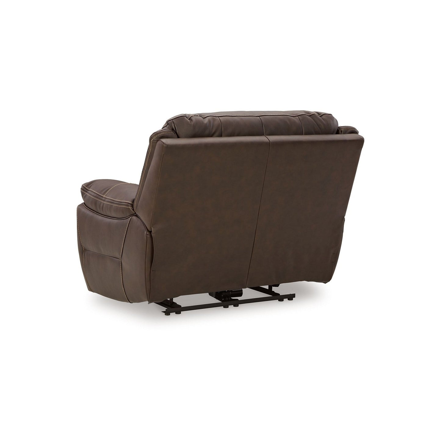 Rylee Recliner Chair, Power Headrest, Plush Chocolate Brown Leather