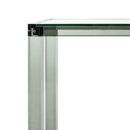 SAFAVIEH Couture Camryn Acrylic Console Table - Clear - 60 W x 10 L x 30 H - 52Wx10Dx30H