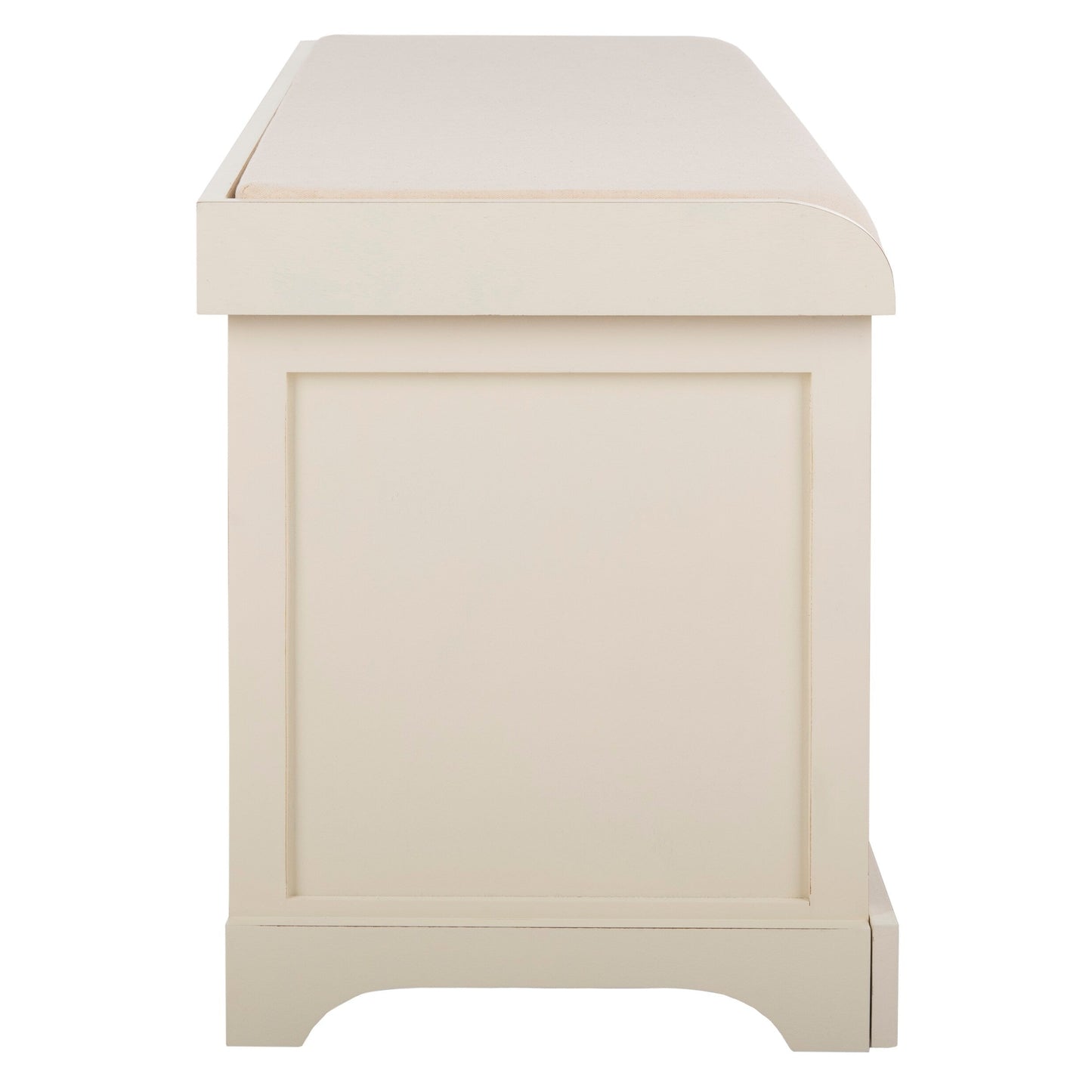 SAFAVIEH Eola Grey/ White Storage Bench - 47 x 16.1 x 19.9 - 47Wx16Dx20H