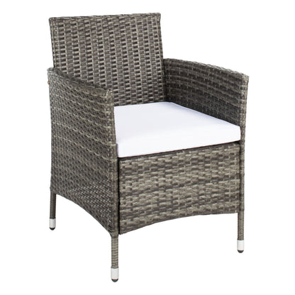 SAFAVIEH Outdoor Bandele 4-Piece Conversation Patio Set - 41W x 23D x 31H