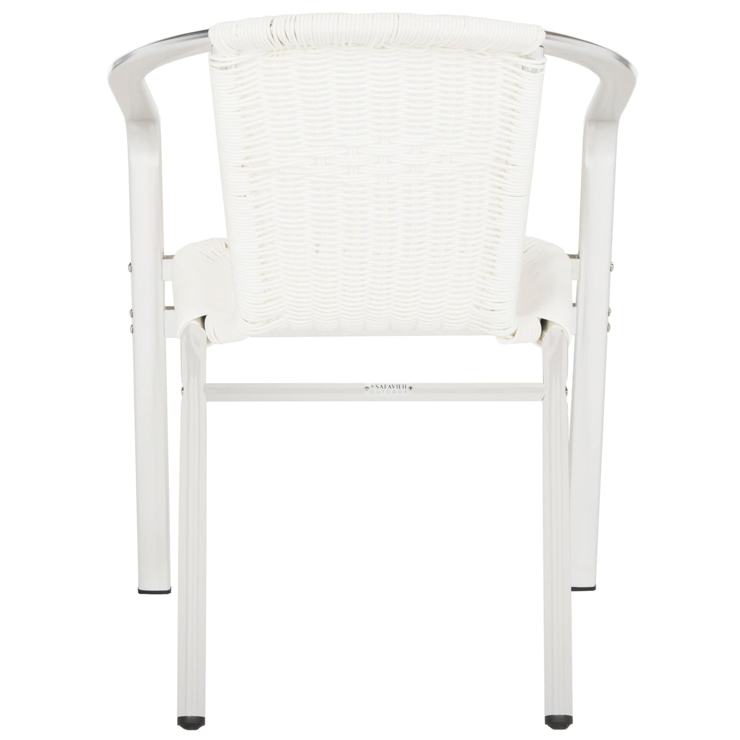 SAFAVIEH Shelia Indoor Outdoor Stackable Chair (Set of 2) - 22W x 23D x 28H