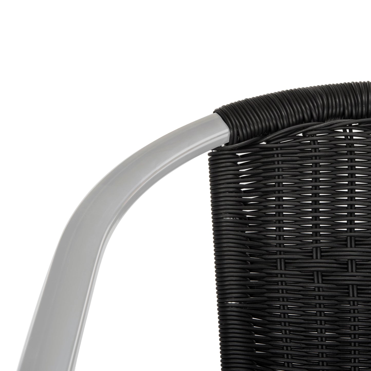 SAFAVIEH Shelia Indoor Outdoor Stackable Chair (Set of 2) - 22W x 23D x 28H