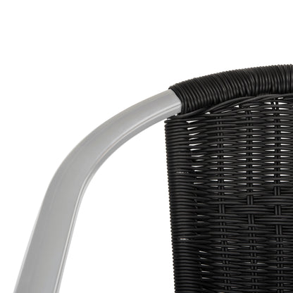 SAFAVIEH Shelia Indoor Outdoor Stackable Chair (Set of 2) - 22W x 23D x 28H