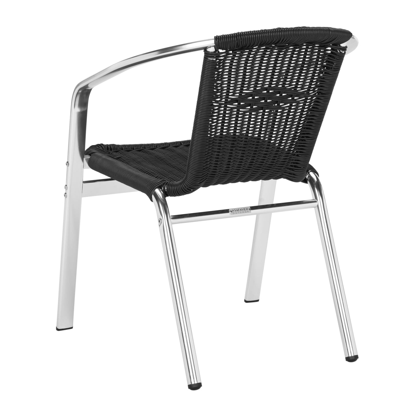 SAFAVIEH Shelia Indoor Outdoor Stackable Chair (Set of 2) - 22W x 23D x 28H
