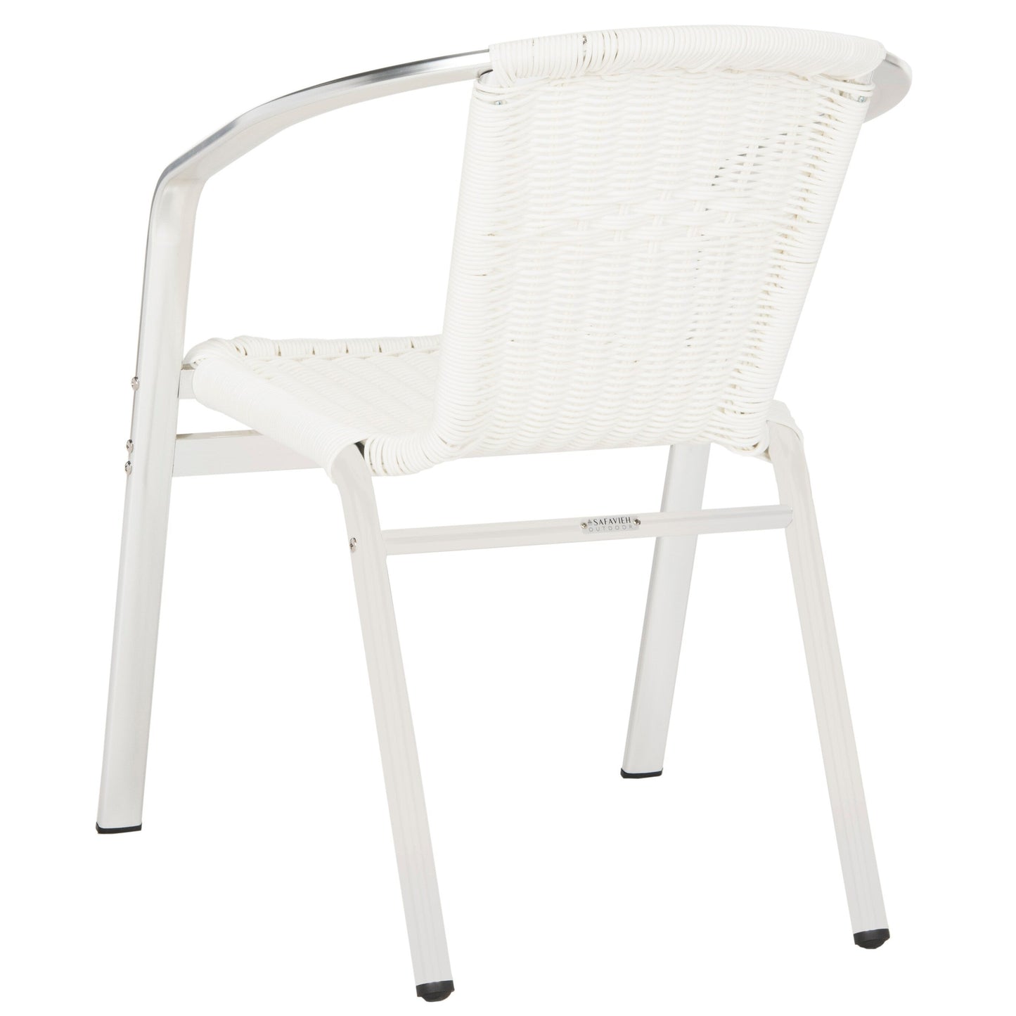 SAFAVIEH Shelia Indoor Outdoor Stackable Chair (Set of 2) - 22W x 23D x 28H