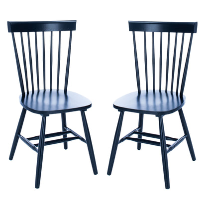SAFAVIEH Suhair Spindle Farmhouse Dining Chair (Set of 2) - 20.5 x 21 x 36 - 21W x 21D x 36H