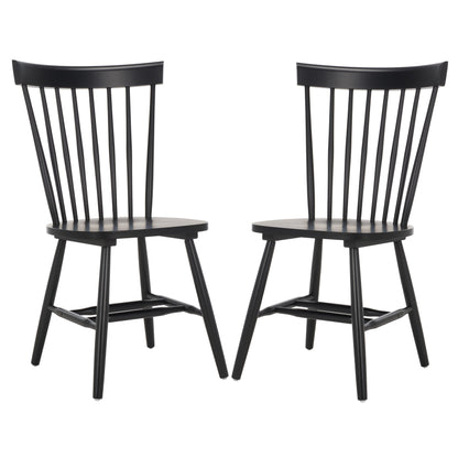 SAFAVIEH Suhair Spindle Farmhouse Dining Chair (Set of 2) - 20.5 x 21 x 36 - 21W x 21D x 36H