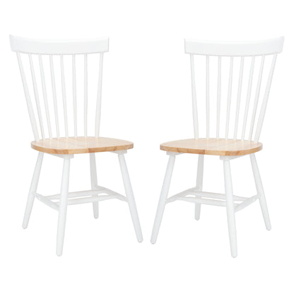 SAFAVIEH Suhair Spindle Farmhouse Dining Chair (Set of 2) - 20.5 x 21 x 36 - 21W x 21D x 36H