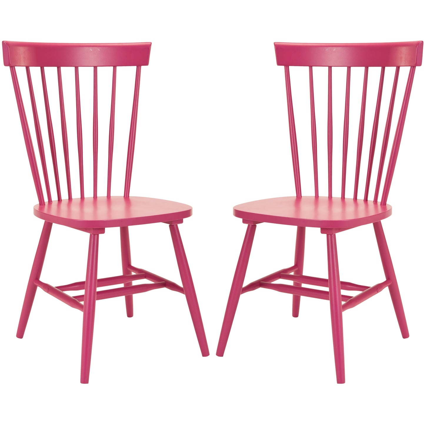 SAFAVIEH Suhair Spindle Farmhouse Dining Chair (Set of 2) - 20.5 x 21 x 36 - 21W x 21D x 36H