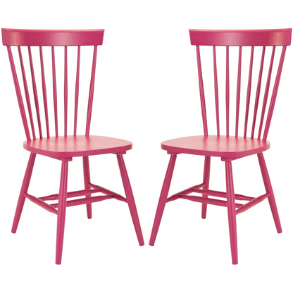 SAFAVIEH Suhair Spindle Farmhouse Dining Chair (Set of 2) - 20.5 x 21 x 36 - 21W x 21D x 36H