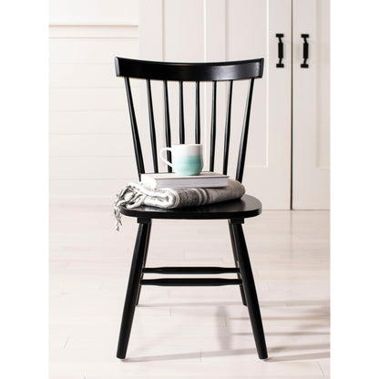 SAFAVIEH Suhair Spindle Farmhouse Dining Chair (Set of 2) - 20.5 x 21 x 36 - 21W x 21D x 36H