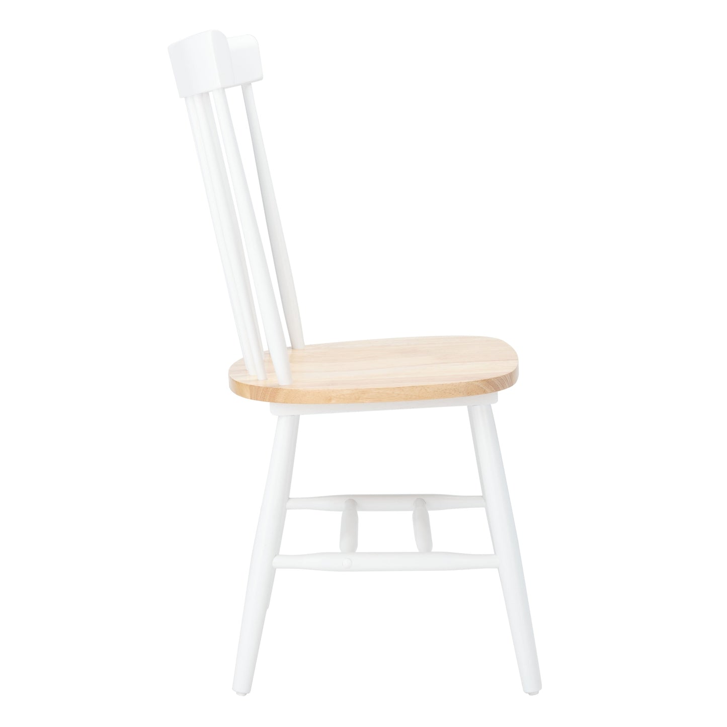 SAFAVIEH Suhair Spindle Farmhouse Dining Chair (Set of 2) - 20.5 x 21 x 36 - 21W x 21D x 36H