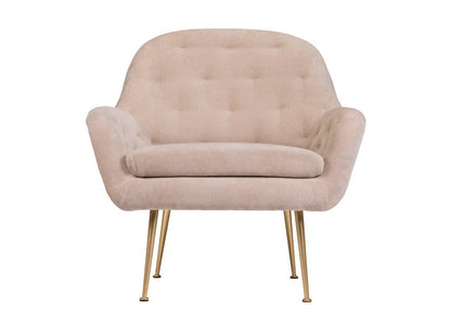 Fauteuil lounge Brandy Cream