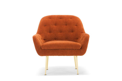 Chaise longue Brandy Orange (1 seule pièce)