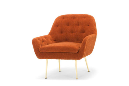 Chaise longue Brandy Orange (1 seule pièce)