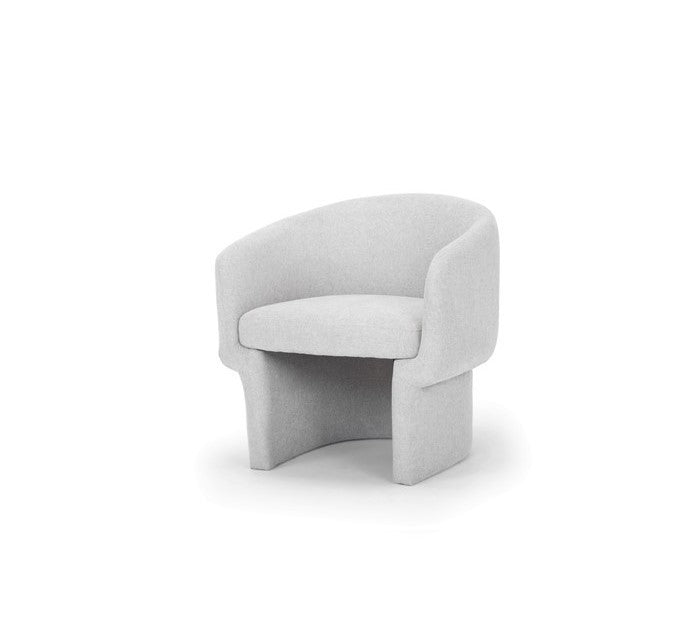 Chaise Wallis gris clair