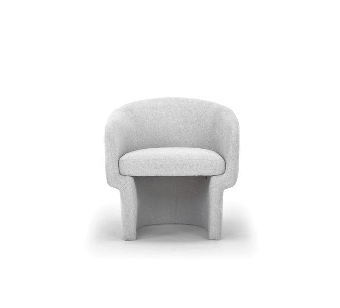 Chaise Wallis gris clair