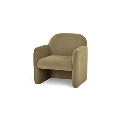 Fauteuil de salon vert Valby