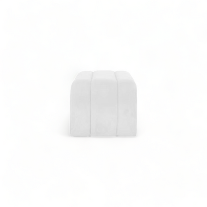 Banc blanc artistique