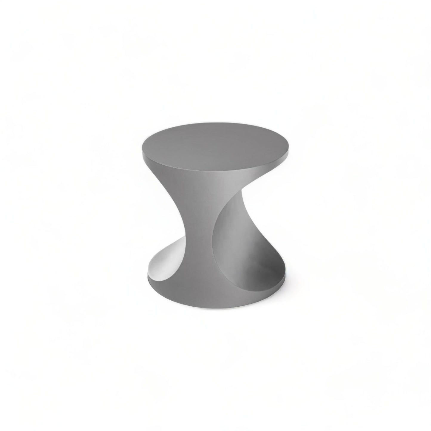 Table d'appoint ronde en graphite Apple