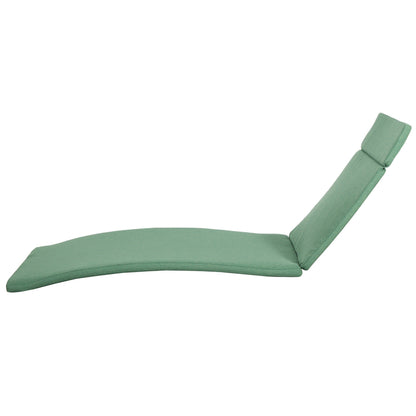 Salem Outdoor Cushion Set for Chaise Lounge - Cushions only (Set of 2) by Christopher Knight Home - 79.25L x 27.50W x 1.50H