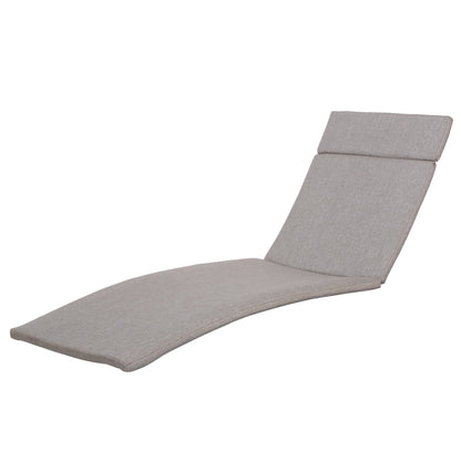 Salem Outdoor Cushion Set for Chaise Lounge - Cushions only (Set of 2) by Christopher Knight Home - 79.25L x 27.50W x 1.50H