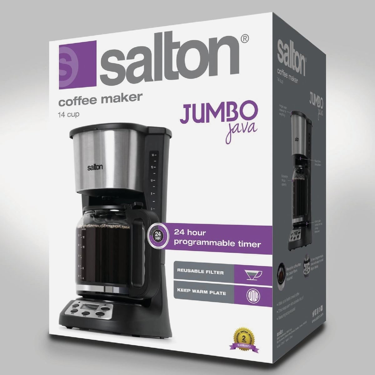Salton 14 Cup Jumbo Java Coffee Maker - 1 Each