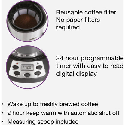 Salton 14 Cup Jumbo Java Coffee Maker - 1 Each