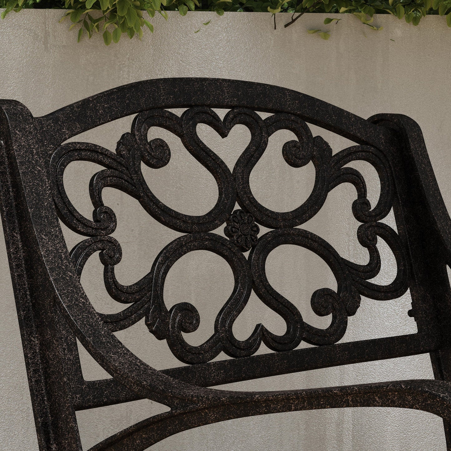 Sanibel Cast Aluminum 7-Piece Outdoor Dining Set with an Oval Table and 6 Swivel Chairs by Homestyles