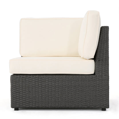 Santa Cruz Outdoor 8-piece Sectional Set by Christopher Knight Home